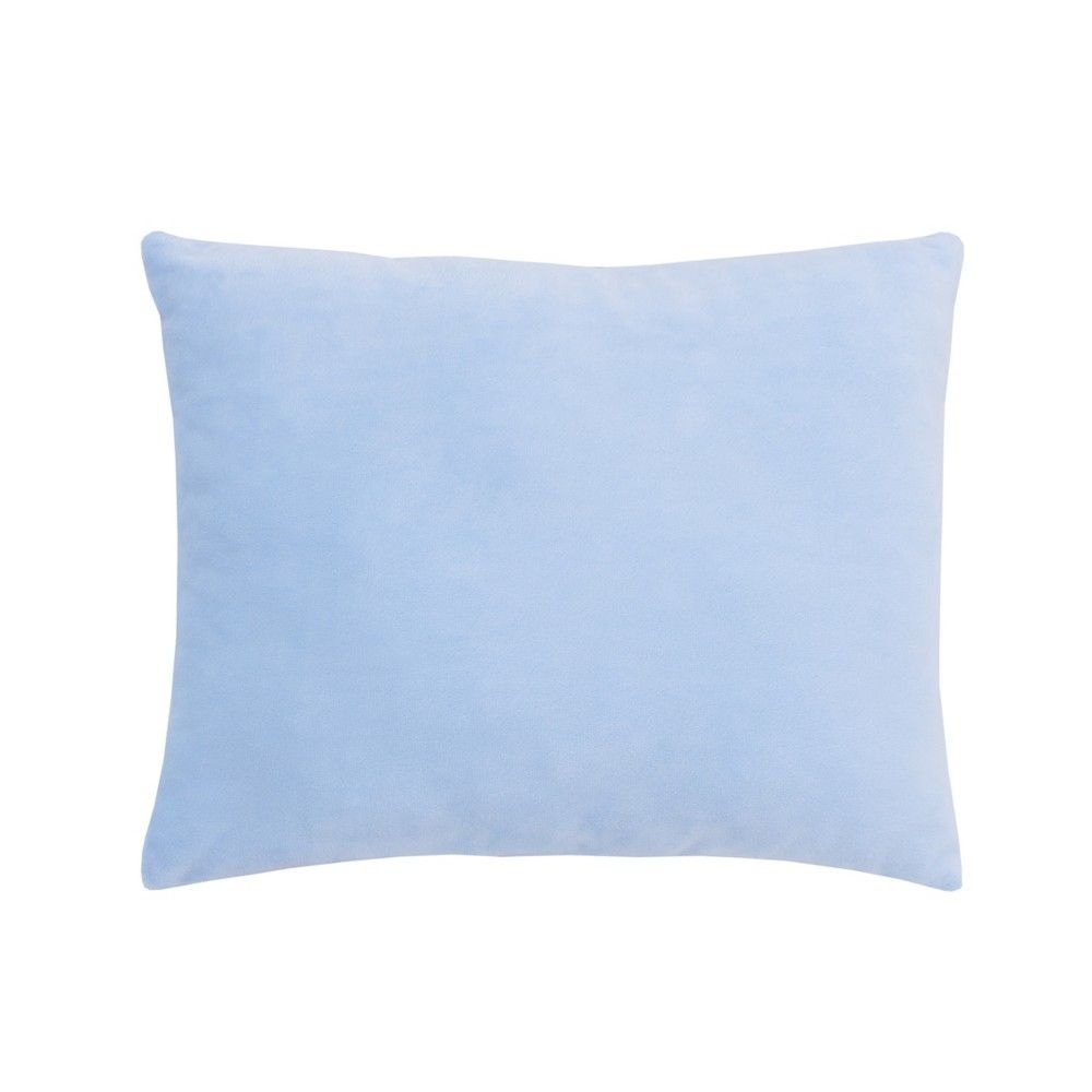 Disney Frozen 2 - Anna, Elsa and Olaf Light Blue, Lavender and White Decorative Toddler Pillow