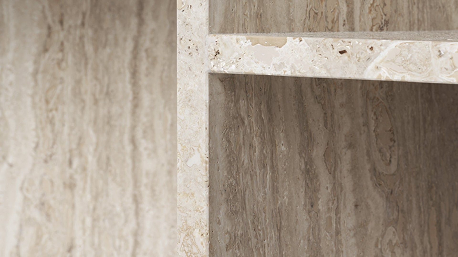 Distinct Coffee Table - Travertine