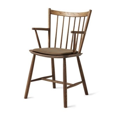 Fauteuil de repas J42 bois naturel / Rdition 1950 - Hay