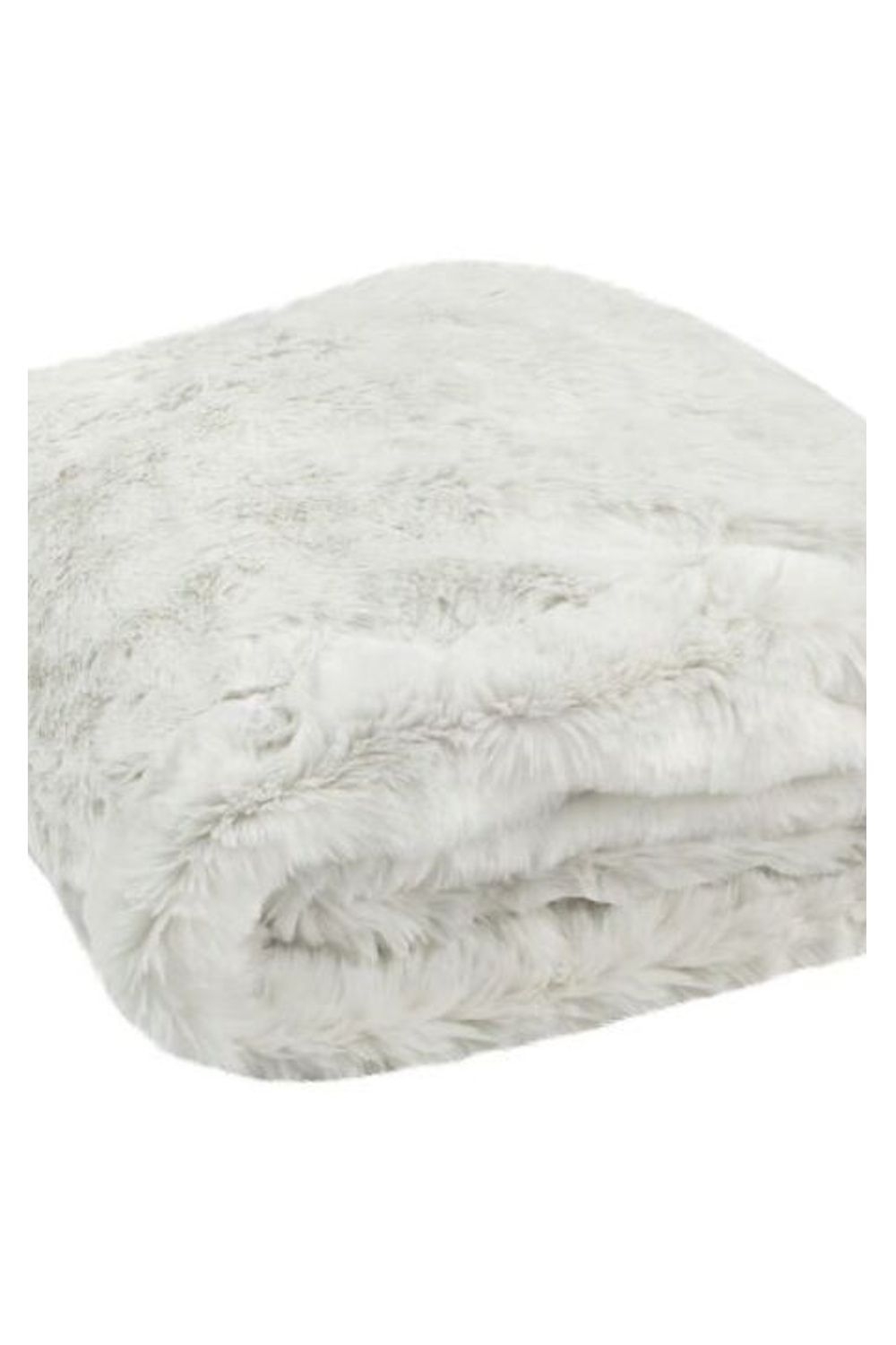 Faux Chinchilla Throw