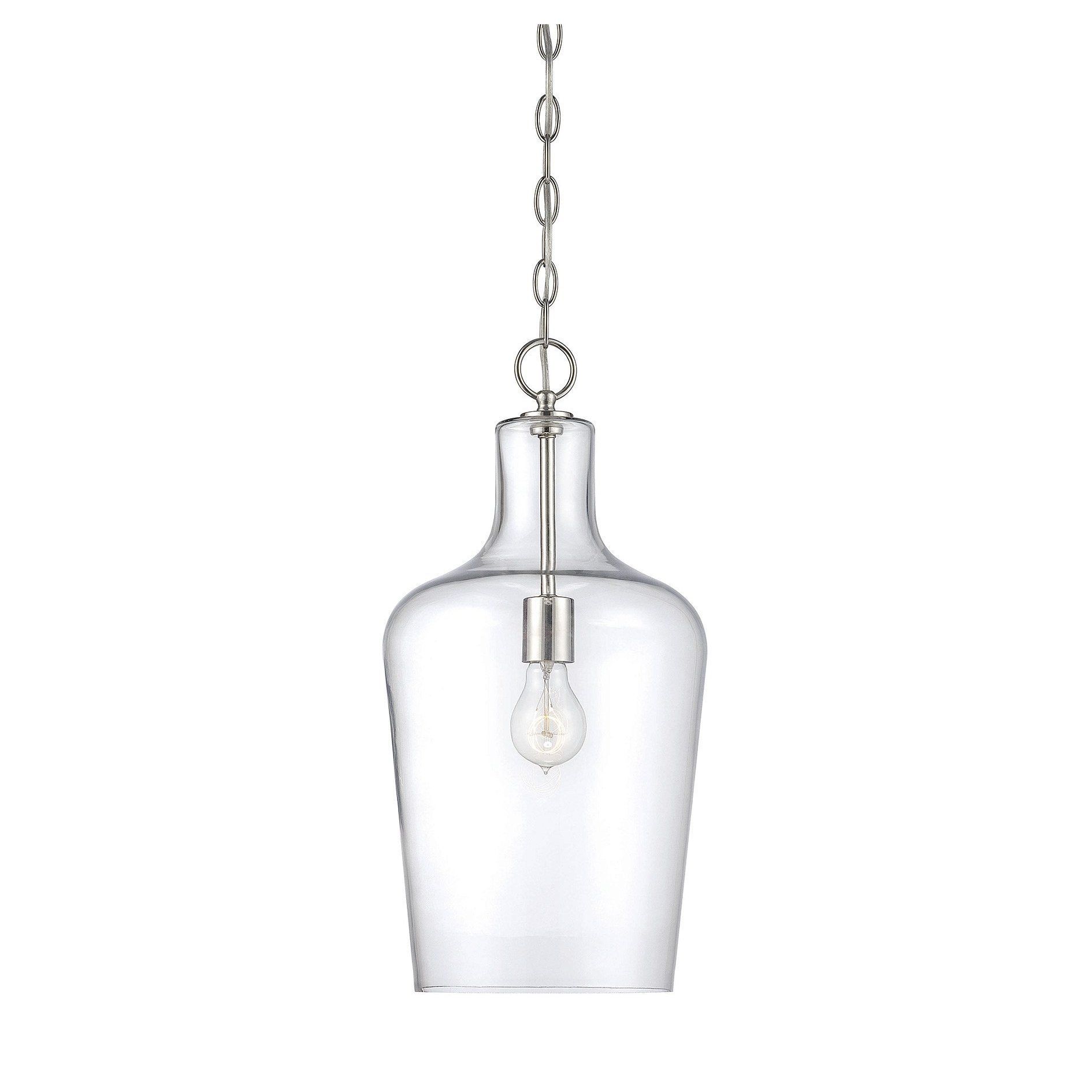 Franklin Pendant - Polished Nickel