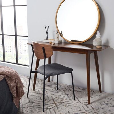 George Oliver Harrington 46" Console Table Wood in Brown, Size 30.0 H x 46.0 W x 18.0 D in | Wayfair