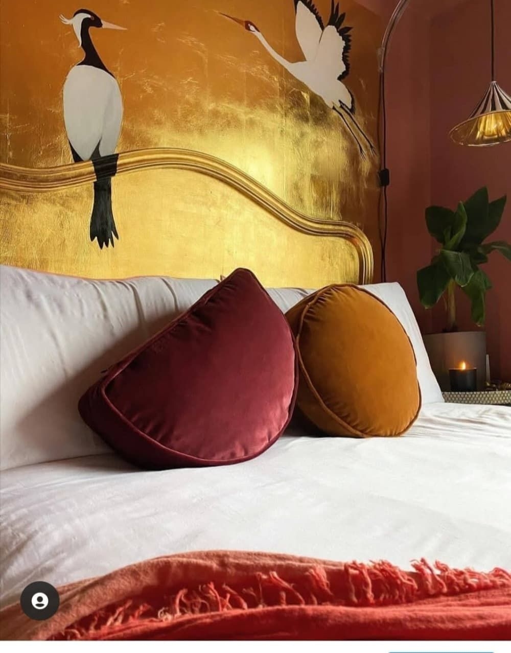 Half Moon Pillow // Velvet Pillow // Half Moon Cushion //