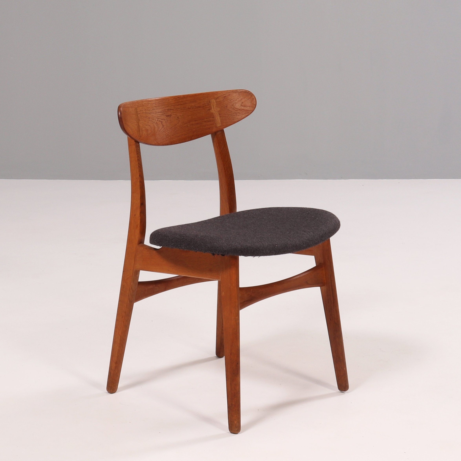 Hans J. Wegner for Carl Hansesn & Sn CH30P 1950's Dining Chairs, Set of 2