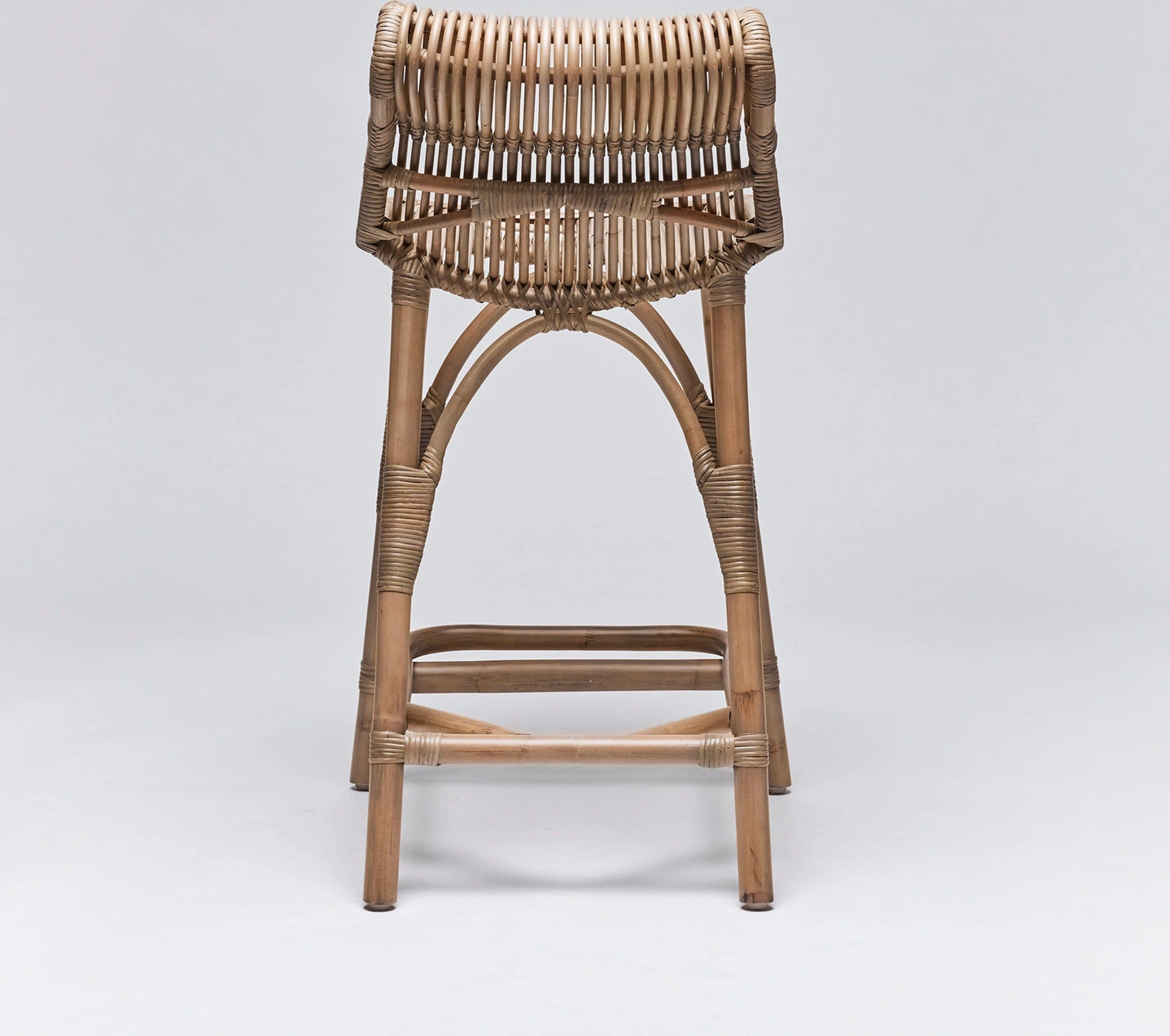Interlude Home Naples Counter Stool - Finish: Warm Taupe