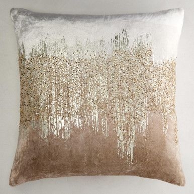 Joie De Vivre Pillow 22" - Gold