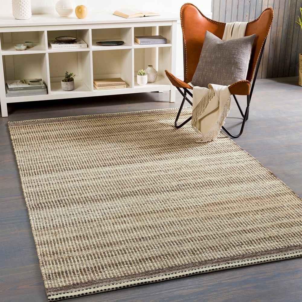 Mark & Day Mount Clare 6'x9' Rectangle Woven Indoor Area Rugs Dark Brown