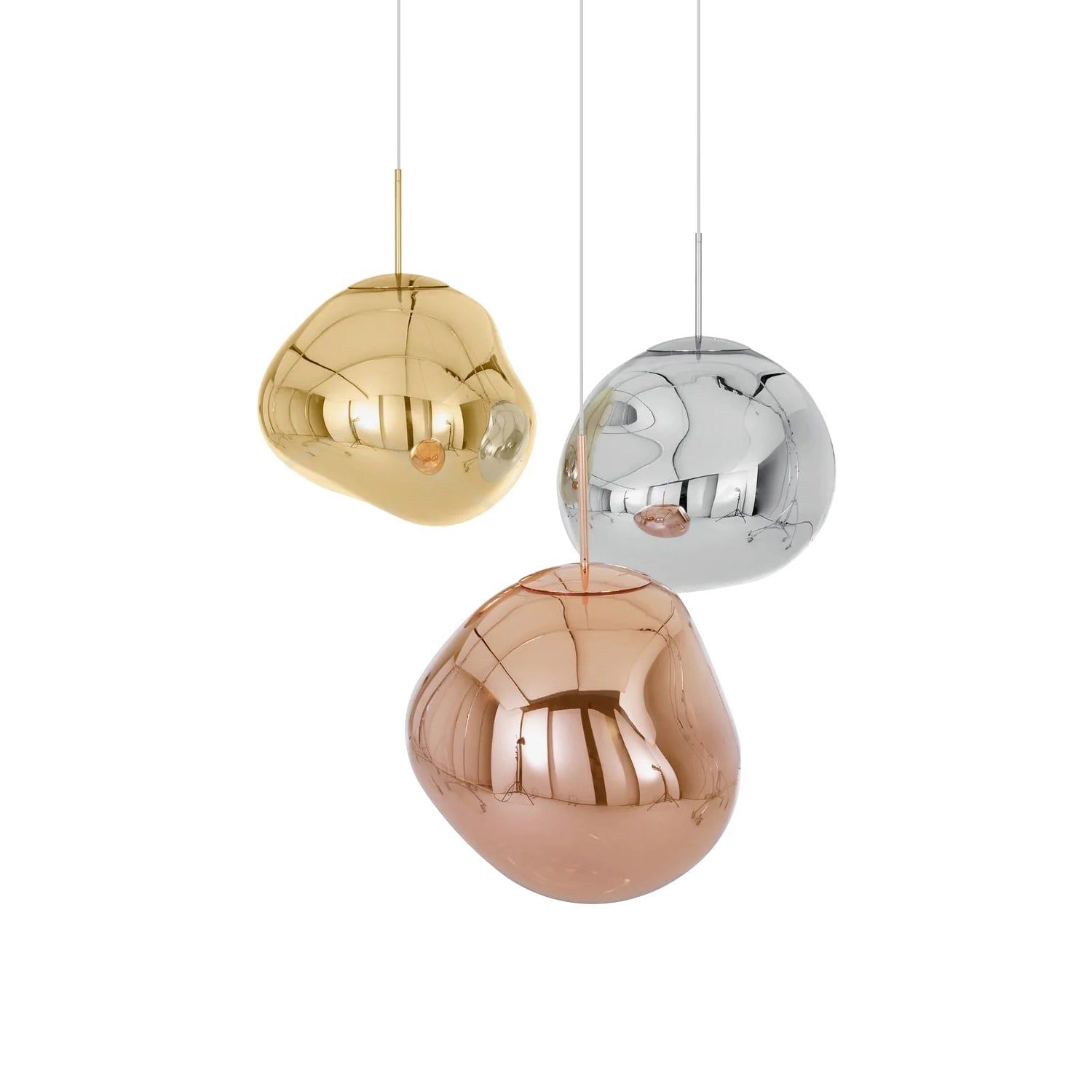 Melt Pendant Light - Dia 48cm / Gold