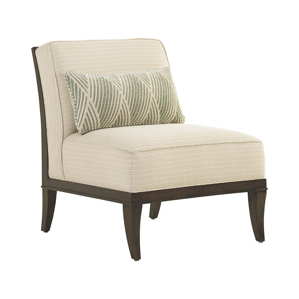 Montaigne Armless Chair - Finish: Natural