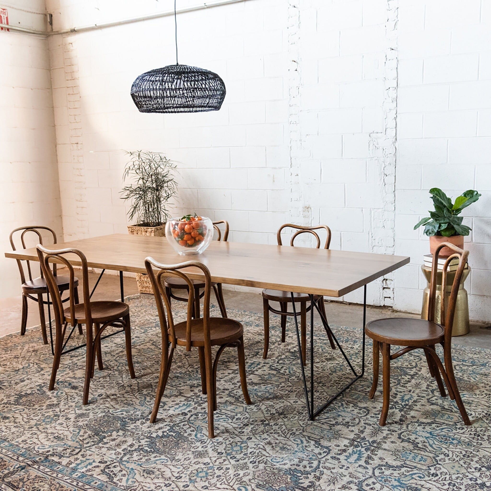 Office Conference Table  - Live Edge Wood Dining Table  - Reclaimed wood Table