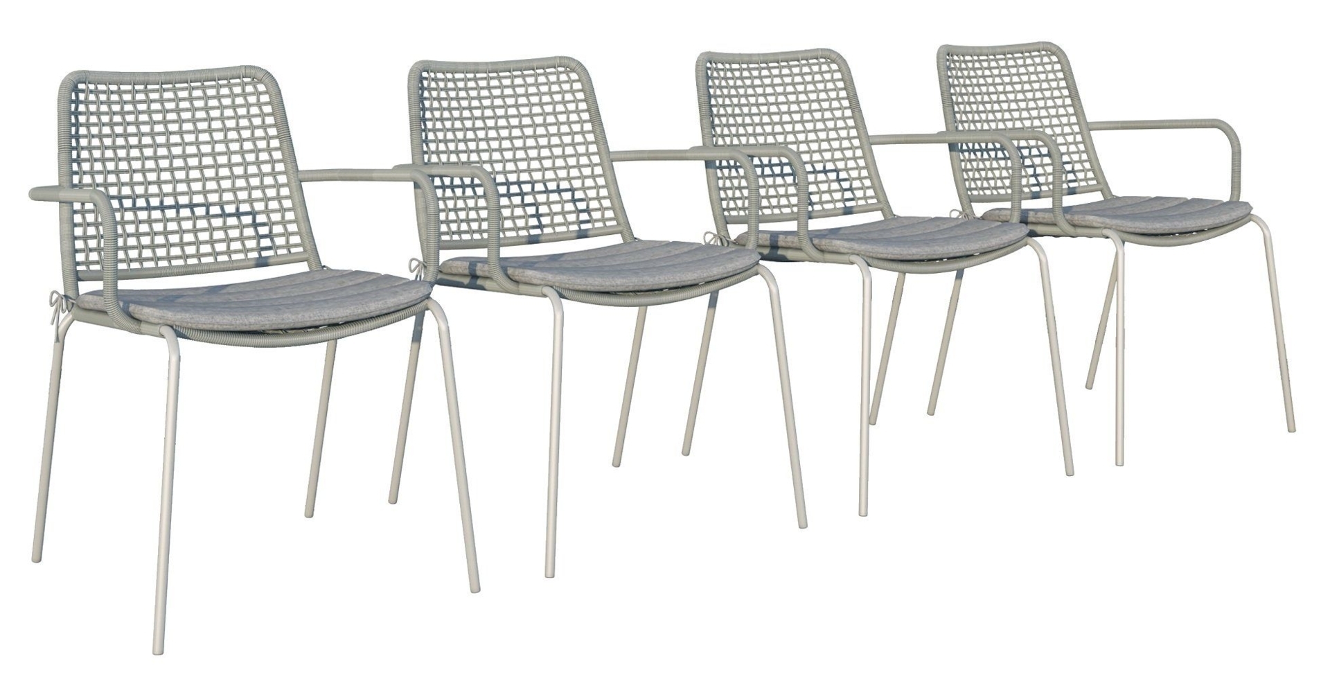 Portals 9-Piece Teak Wood Patio Dining Set