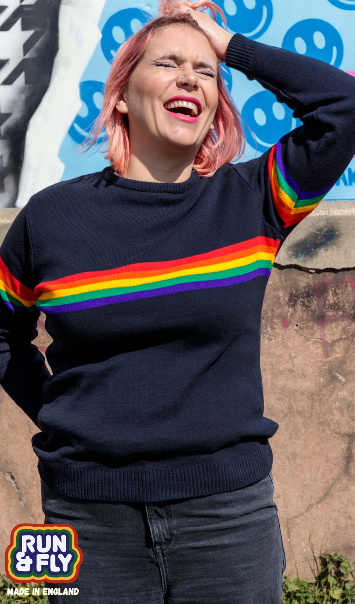 Rainbow Jumper - L