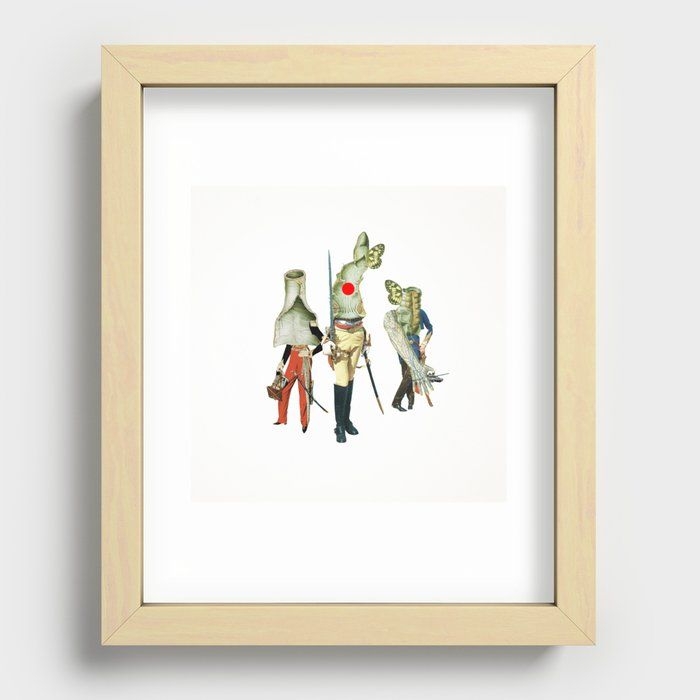 Recessed Framed Print | The Portrait Disaster Group by Marko KaPppe - Maple - 8" x 10" - Society6