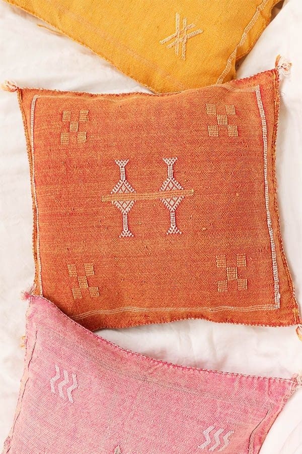 Sabra Pillows - Handmade in Morocco - Terracotta
