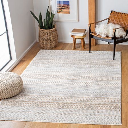 Safavieh Sedona Collection Sed819a Ivory / Beige Rug, Size:4'5" X 6'1"