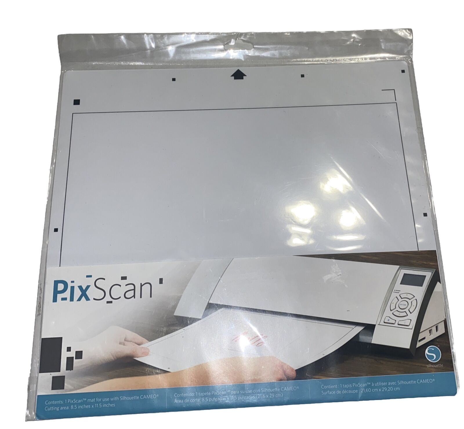 Silhouette Cameo Pixscan Cutting Mat 8.5" X 11.5" Sealed
