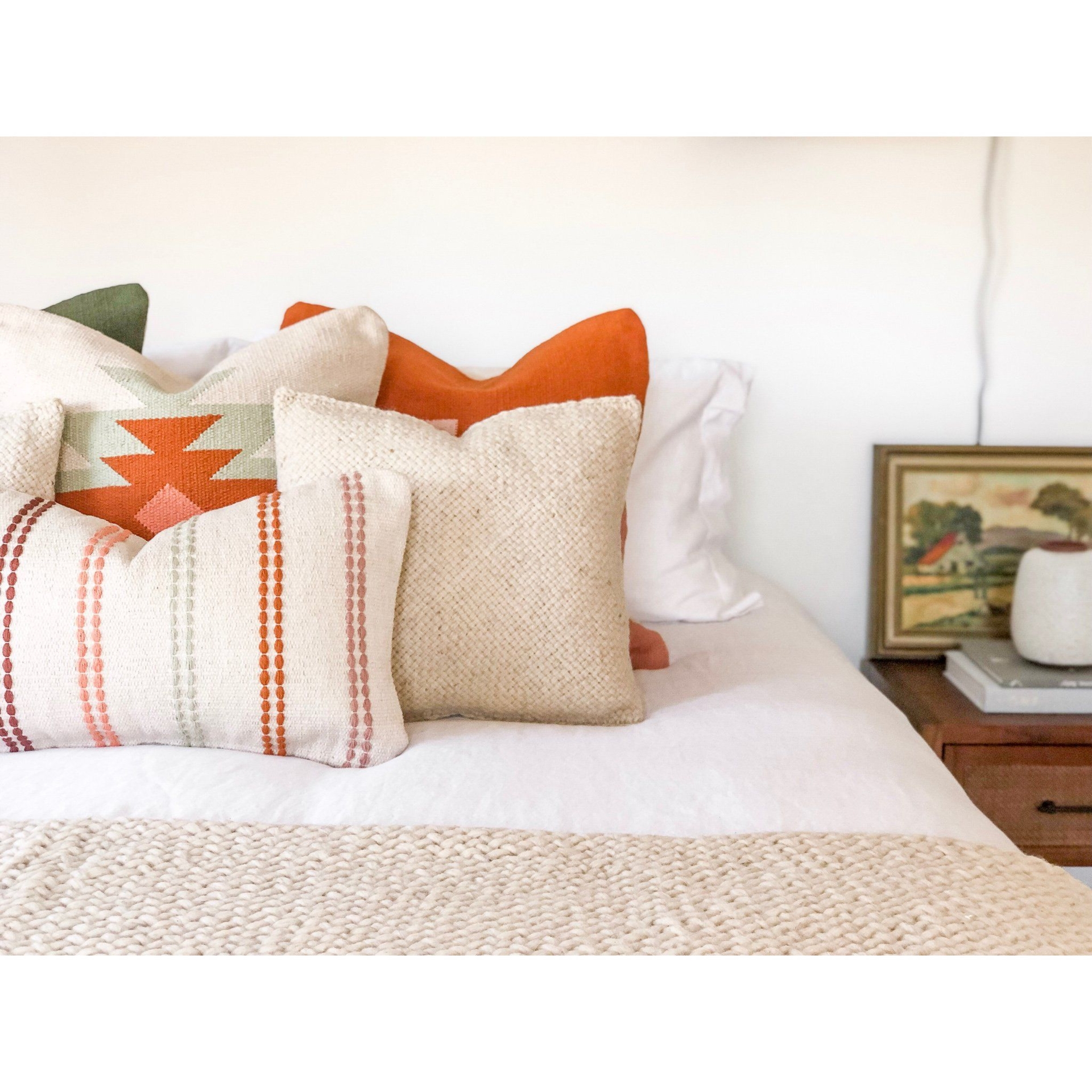 Taara Pillow - Sage