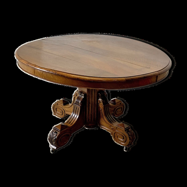 Table ancienne ovale