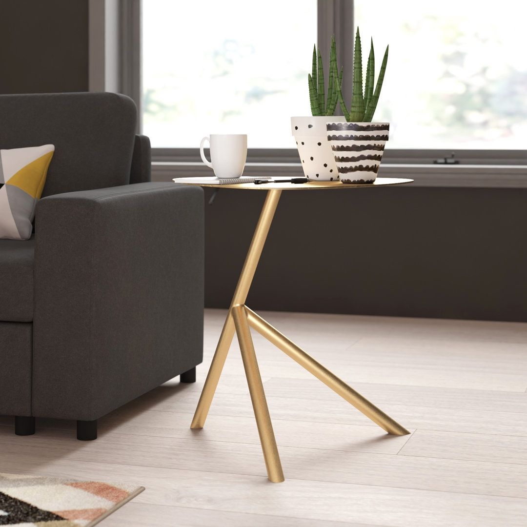Adsett Tripod Leaf Side Table