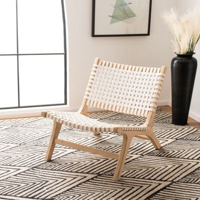 Bayou Breeze Millner 32" W Parsons Chair in White, Size 27.0 H x 32.0 W x 26.0 D in | Wayfair