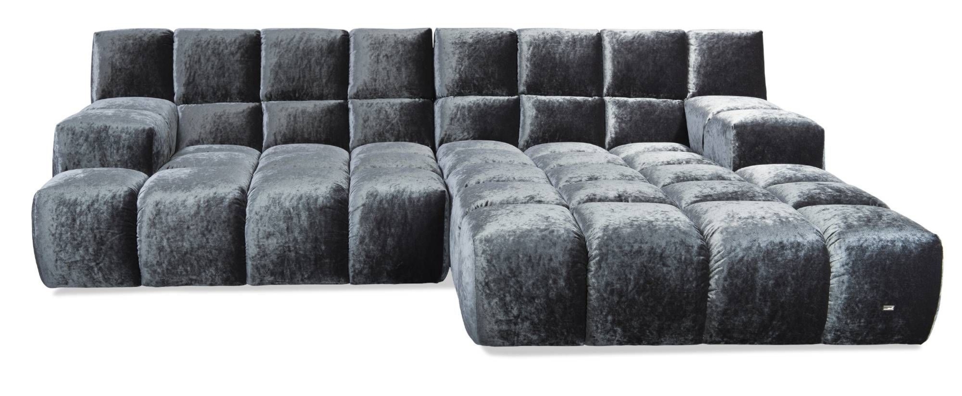 Bretz Ecksofa Ocean 7 Anthrazit Stoff