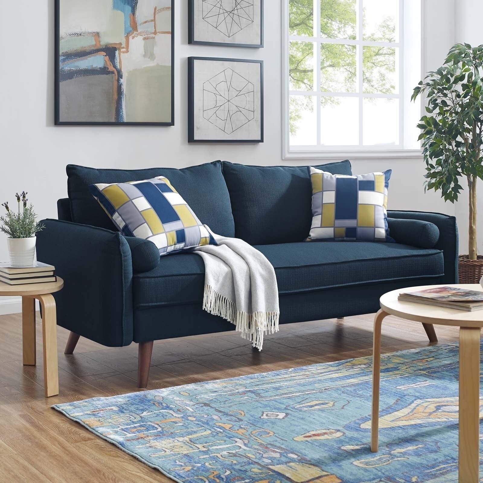 Carson Carrington Hedeby Upholstered Fabric Sofa - n/a
