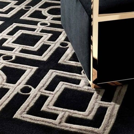 contemporary  custom Bespoke Minimalist bohemian Handmade designer rug carpet premium Scandinavian luxury hand tufted mid century modern