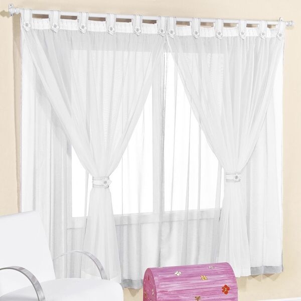 Cortina 2 00m X 1 70m Alt. Kids Decorao Quarto Criana Em V