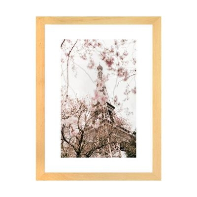 East Urban Home Paris in Bloom by Ruby & B - Print Paper in Black/Brown/Gray, Size 1.0 D in | Wayfair | Home Decor