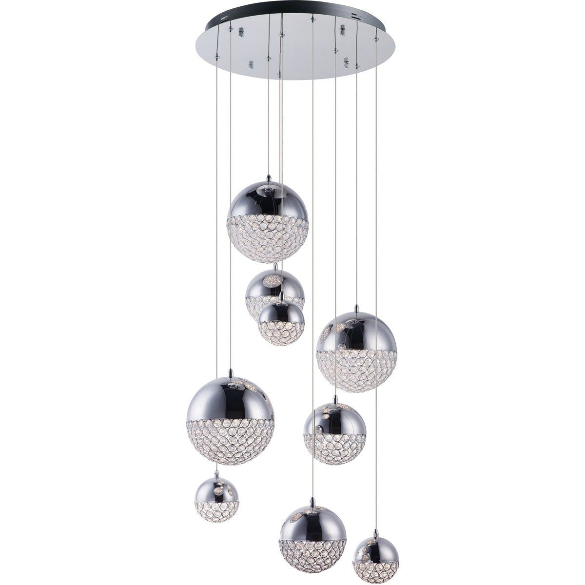 Eclipse Pendant - Polished Chrome