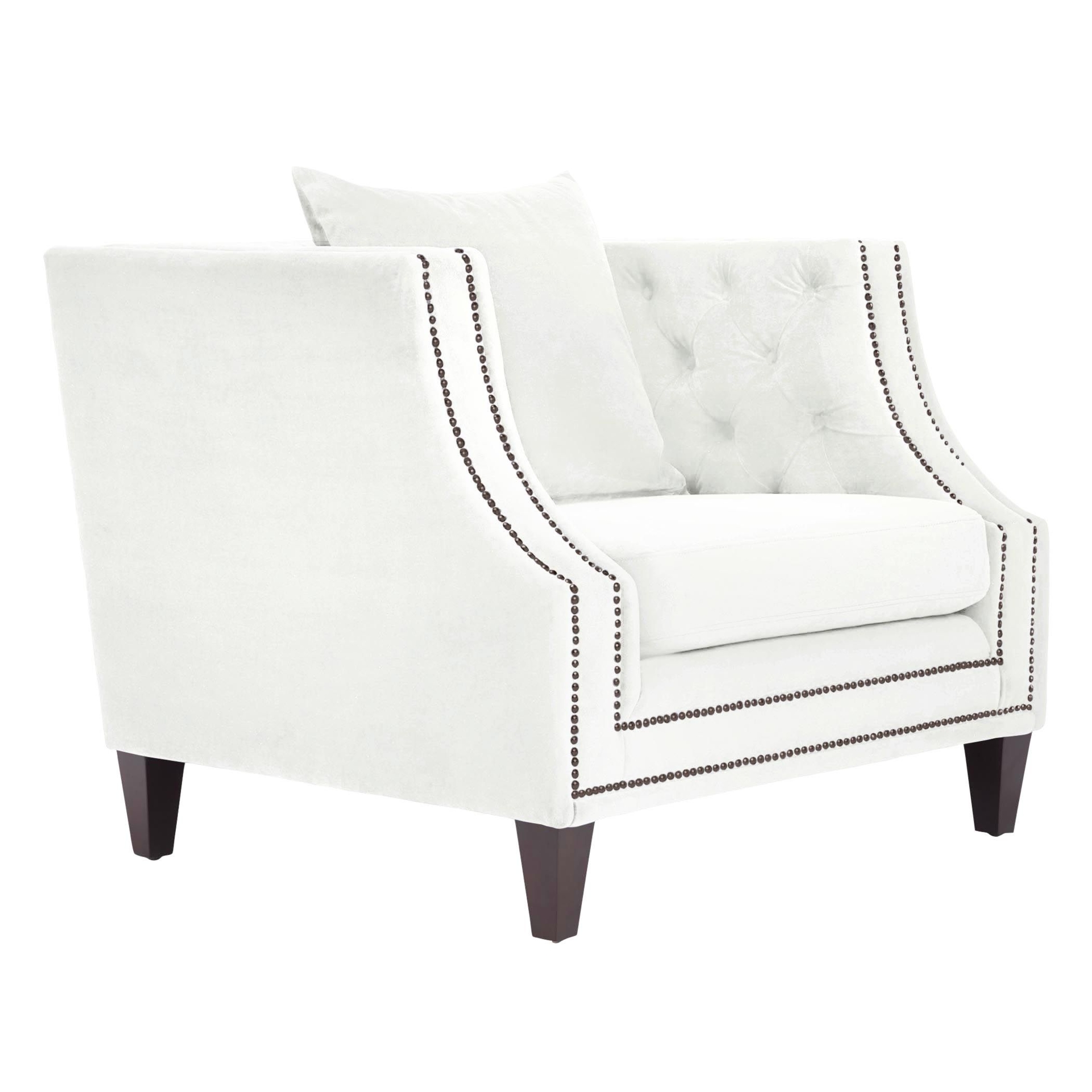 Hampstead Chair - Chenille Snow