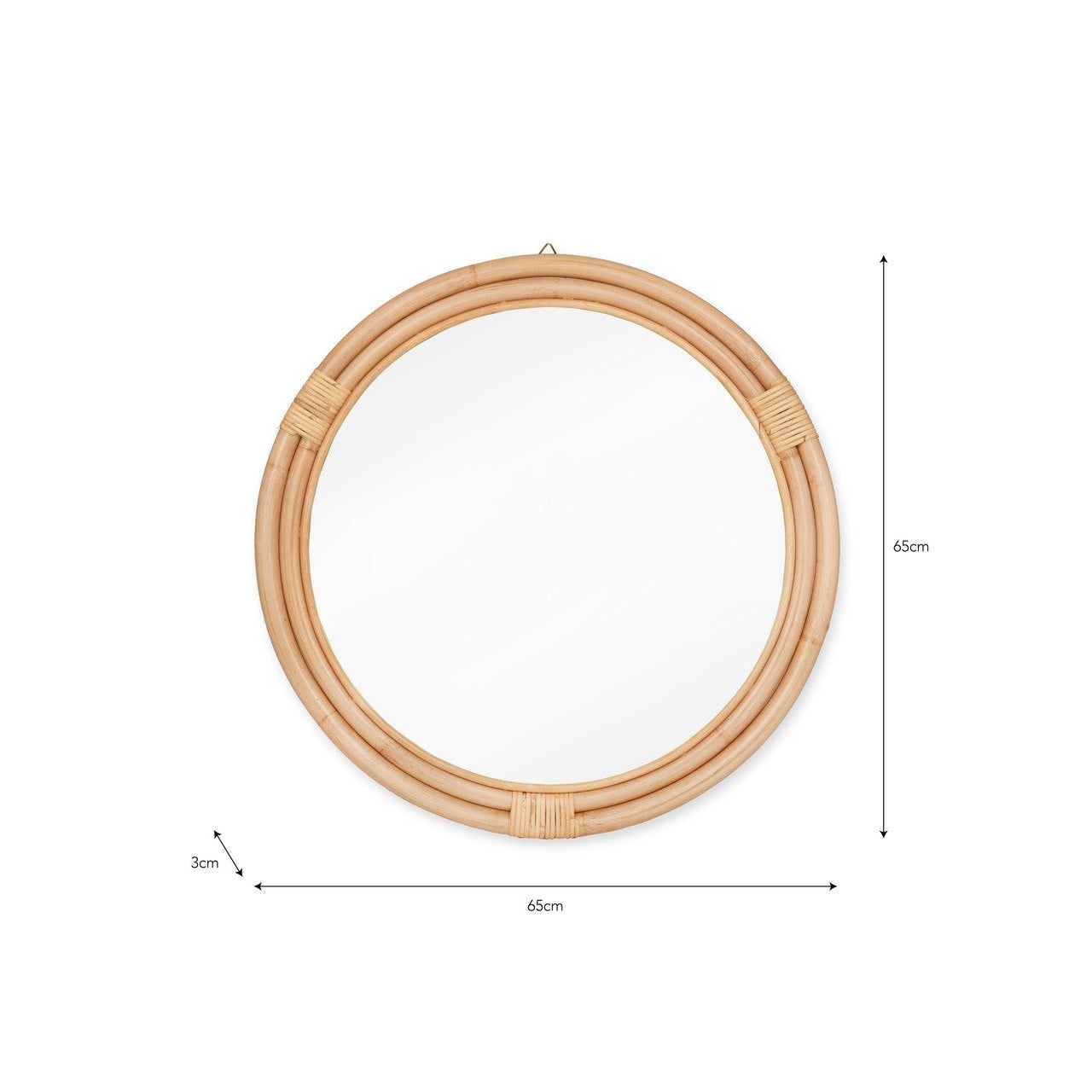 Mayfield Mirror - Rattan