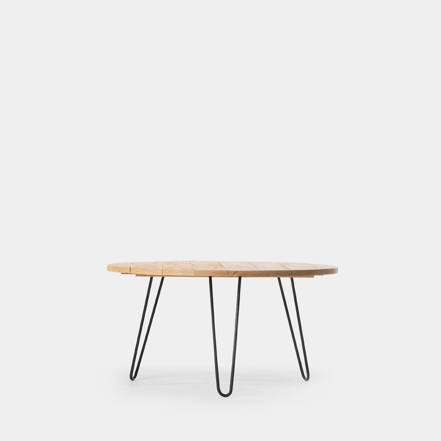 Mesa de centro en madera reciclada color natural Brena - Klast Home