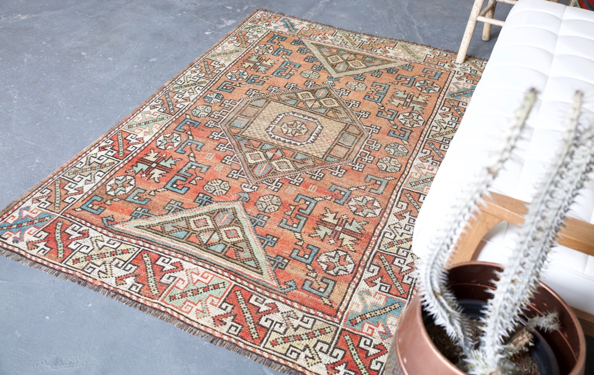 Old anakkale Rug 4.2ftx6.3ft