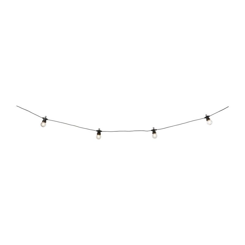 Prikkabel / lichtsnoer voor buiten - 10 LED lampen - 7,5 meter