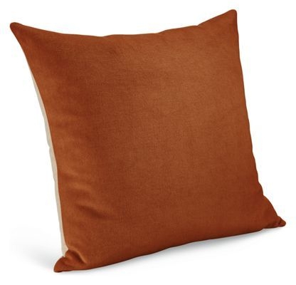 Room & Board | Modern Wool Velvet Throw Pillow Cover in Rust