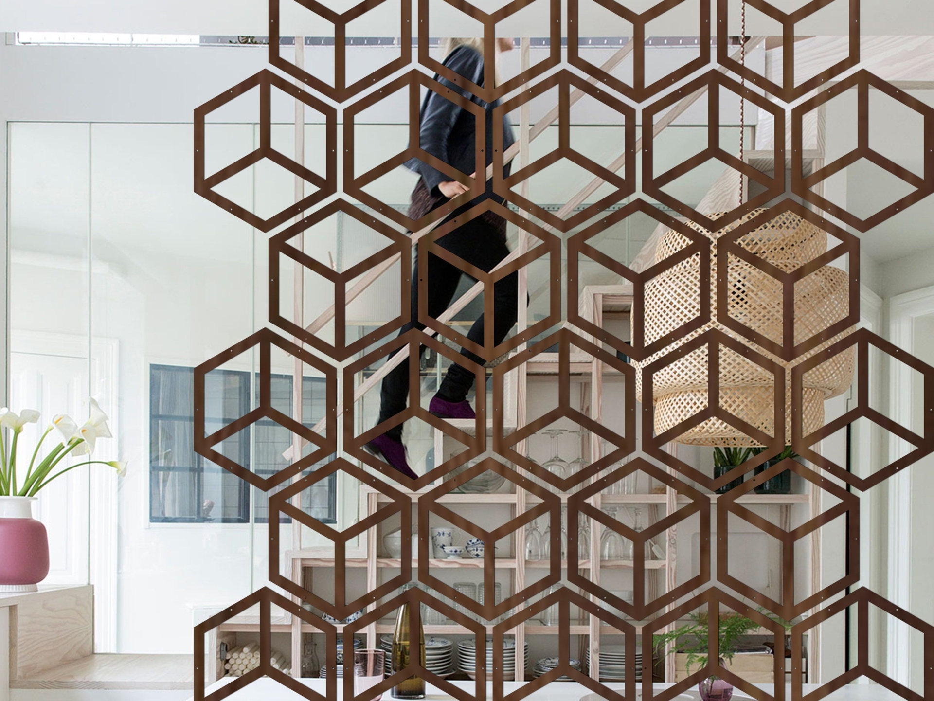 Room Divider Partition Hanging