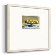 Silver LemonsPremium Framed Print, Multicolor