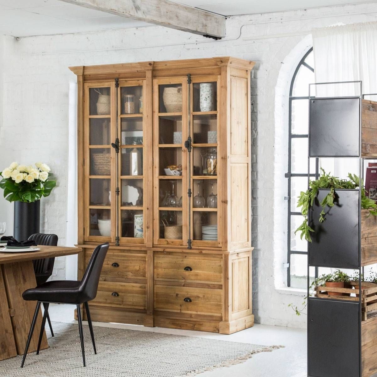 Vaisselier En Bois Recycl Alba