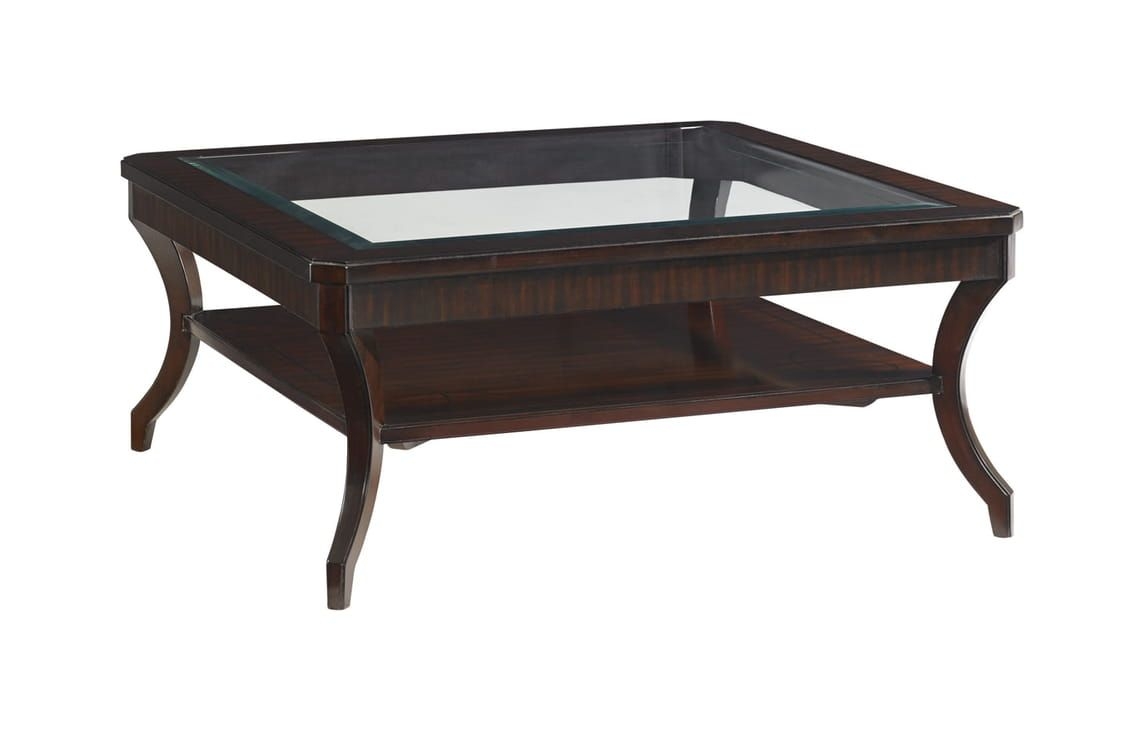 Warner Square Cocktail Table - Finish: Natural