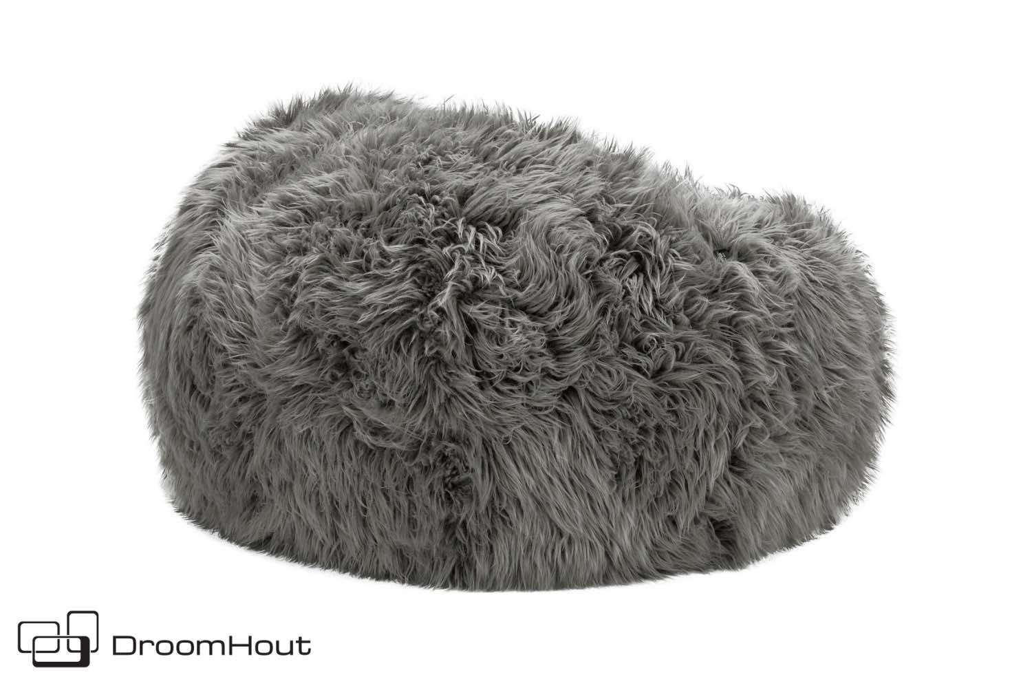 Zitzak Vetsak medium - flokati / grey