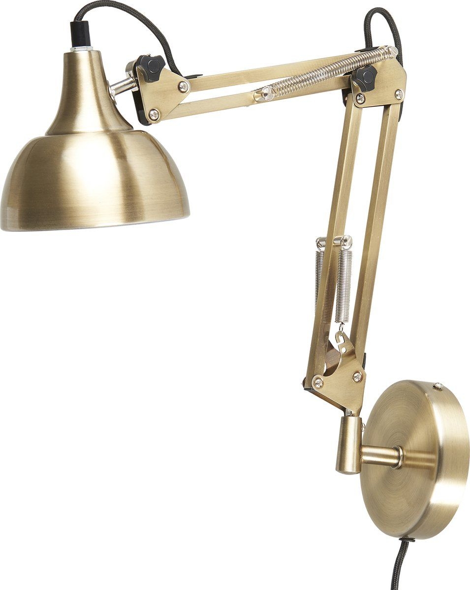 Ib Laursen wandlamp Architect messing  13x60cm