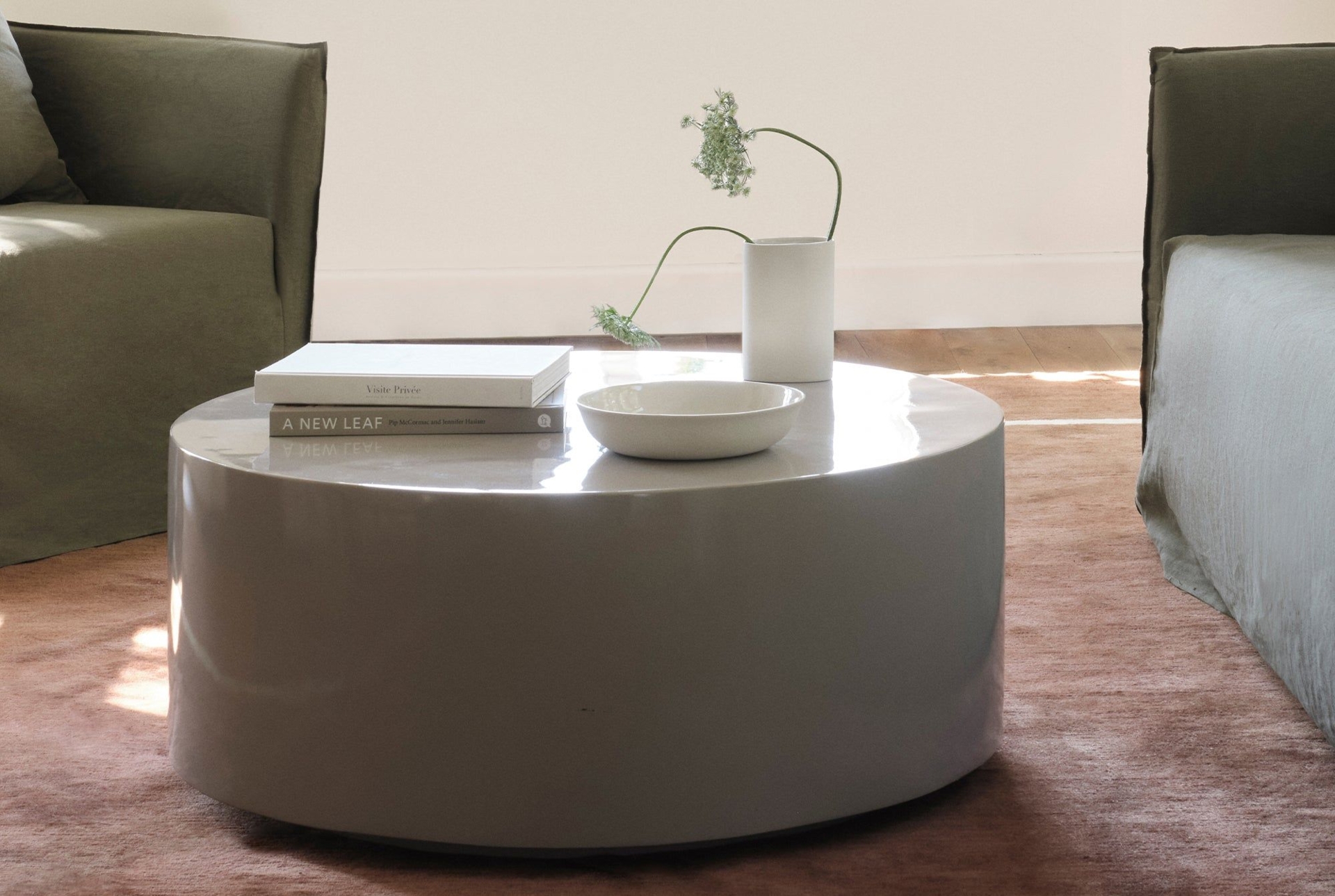 Jean De Coffee Table - Khaki Gloss / 900D