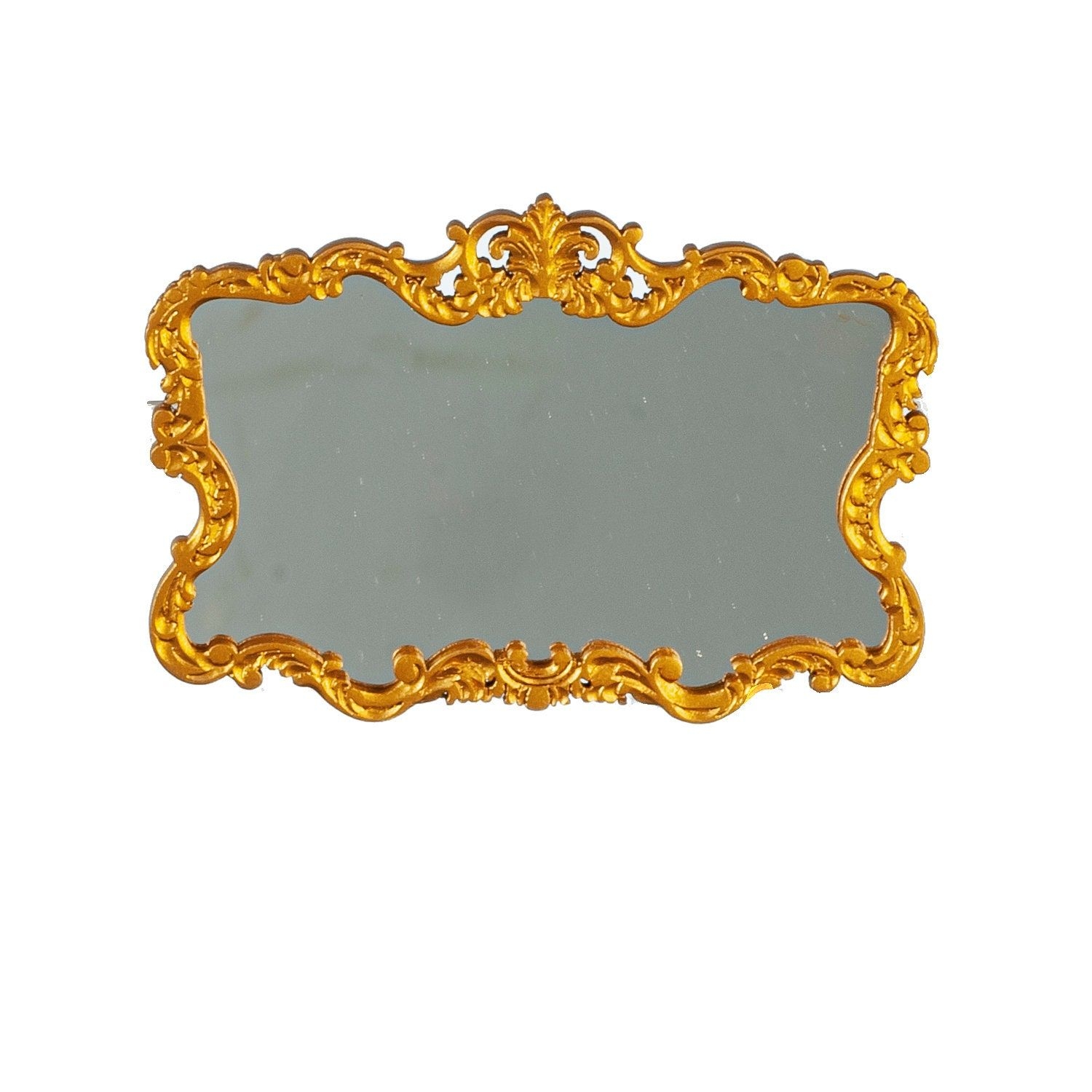 1:12 Rococo Style Mirror Gold JBM Dollhouse Miniature Furniture JJ20015awn