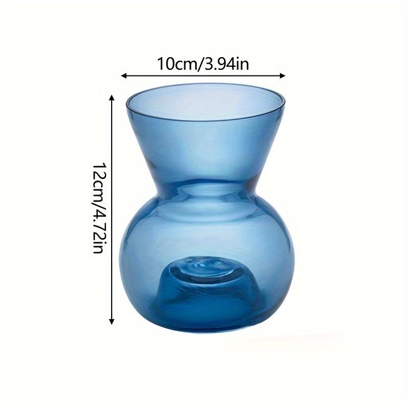 1 Florero Moderno De Cristal Nrdico, Jarrn De Decoracin Para El Hogar, Candelabro, Jarrn Decorativo Para Decoracin Del Hogar, Decoracin Esttica De La Habitacin, Decoracin Del Hogar