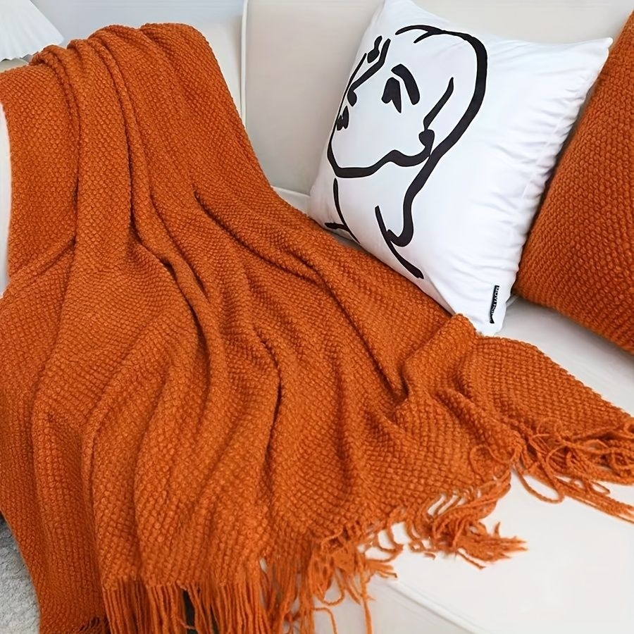 1pc Throw Blanket, To My Mother From Son Throw Blanket, Warm Cozy Soft Blanket For Couch Bed Sofa Office Camping