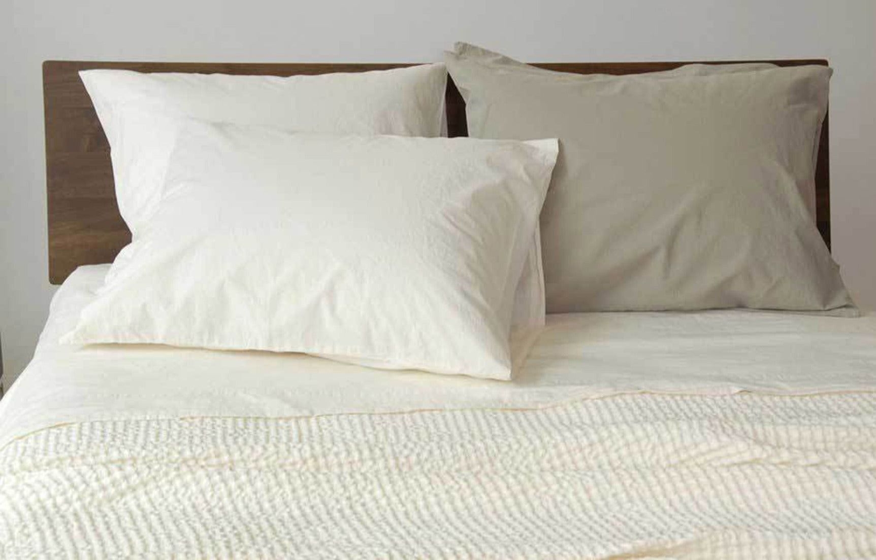 Anton Ivory Duvet Cover - King