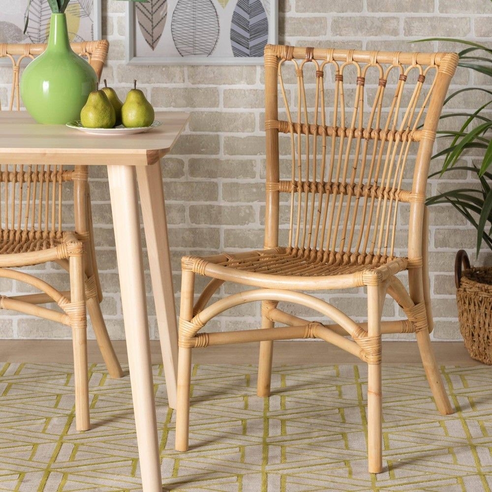 bali & pari Ammi Dining Chair Natural/Brown