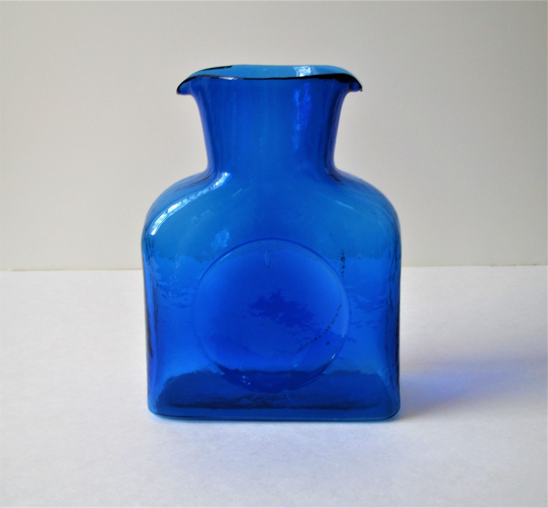 Blenko Double Spout Pitcher