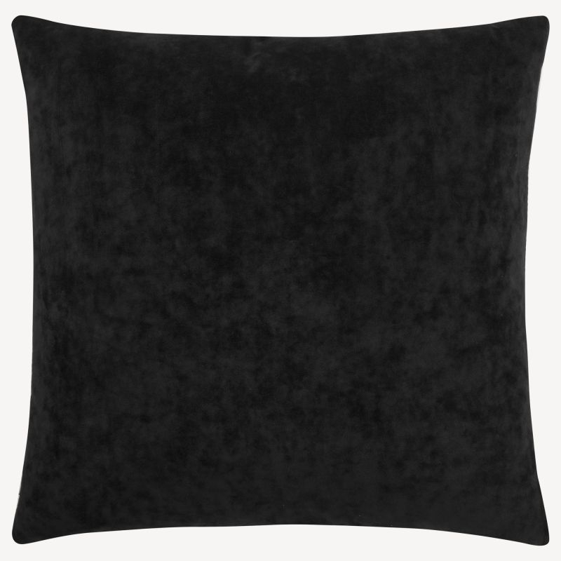 Bouclair | Beaudry Feather Throw Blanket Pillow | Black